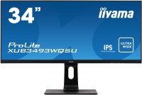 Monitor Iiyama ProLite XUB3493WQSU-B1 34 "  black
