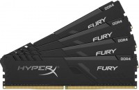 RAM HyperX Fury Black DDR4 4x4Gb HX430C15FB3K4/16