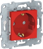 Photos - Socket Schneider New Unica NU503703 red