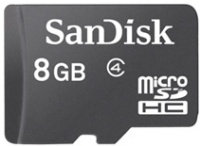 Photos - Memory Card SanDisk microSDHC Class 4 8 GB