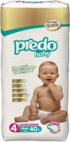 Photos - Nappies Predo Baby Diapers 4 / 40 pcs 