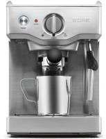 Photos - Coffee Maker Bork C700 stainless steel