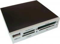 Photos - Card Reader / USB Hub Gembird FDI2-ALLIN1-S 