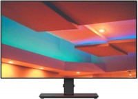 Photos - Monitor Lenovo P27q-20 27 "  black