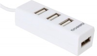 Photos - Card Reader / USB Hub Omega OUH243W 