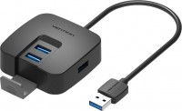 Photos - Card Reader / USB Hub Vention CHBBD 