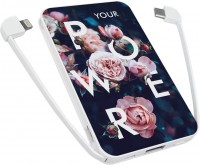 Photos - Powerbank ZIZ Roses 5000 