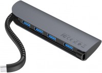 Photos - Card Reader / USB Hub Hoco HB12