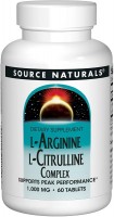 Photos - Amino Acid Source Naturals L-Arginine L-Citrulline Complex 120 tab