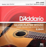 Photos - Strings DAddario Gypsy Jazz Silverplated Wound 11-45 