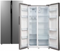 Photos - Fridge Biryusa SBS587 I stainless steel