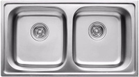 Photos - Kitchen Sink Haiba HD 78x43 Double 780x430
