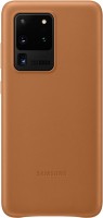 Photos - Case Samsung Leather Cover for Galaxy S20 Ultra 