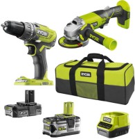 Photos - Power Tool Combo Kit Ryobi R18DDAG-252S 