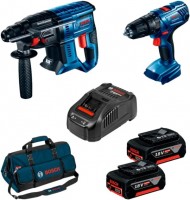 Photos - Power Tool Combo Kit Bosch GSR 180-LI + GBH 180-LI Professional 06019F8102 