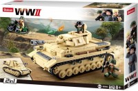 Construction Toy Sluban Large German Tank M38-B0693 