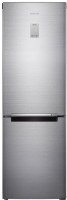 Photos - Fridge Samsung RB33N341MSS stainless steel