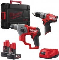 Photos - Power Tool Combo Kit Milwaukee M12 CPP2B-602X 