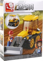 Construction Toy Sluban Small Bulldozer M38-B0377D 