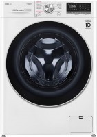 Photos - Washing Machine LG AI DD F4WN608S1 white