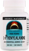 Photos - Amino Acid Source Naturals L-Phenylalanine 500 mg 100 tab 
