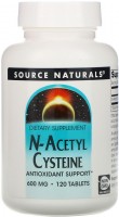 Photos - Amino Acid Source Naturals N-Acetyl Cysteine 600 mg 60 tab 