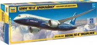 Photos - Model Building Kit Zvezda Civil Airliner Boeing 787-8 Dreamliner (1:144)