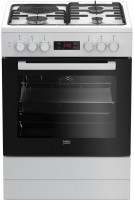 Photos - Cooker Beko FSE 63320 DW white