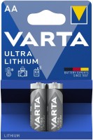 Photos - Battery Varta Ultra Lithium  2xAA