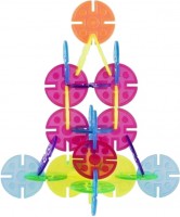 Construction Toy Guidecraft Interlox Discs 96 Piece Set G16834 