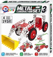 Photos - Construction Toy Tehnok Metal Construction Set 6412 