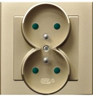 Photos - Socket Ospel GP-2RZP/39 golden