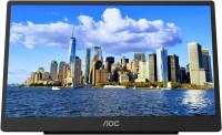 Photos - Monitor AOC 16T2 15.6 "  black
