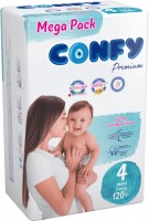 Photos - Nappies Confy Premium Diapers 4 / 120 pcs 
