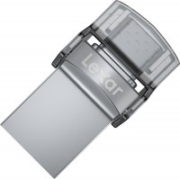 Photos - USB Flash Drive Lexar JumpDrive Dual Drive D35c 32Gb 