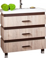 Photos - Washbasin cabinet Bricklaer Tekhas 80 
