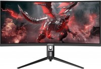 Photos - Monitor MSI Optix MAG301CR 30 "  black