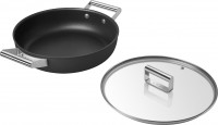 Photos - Pan Smeg CKFD2811BLM 28 cm  black