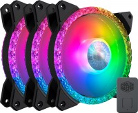 Photos - Computer Cooling Cooler Master MasterFan MF120 Prismatic 3in1 