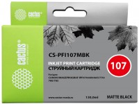 Photos - Ink & Toner Cartridge CACTUS CS-PFI107MBK 