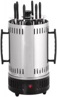 Photos - Electric Grill Domotec MS-5600 stainless steel