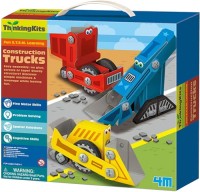 Photos - Construction Toy 4M Construction Trucks 00-04673 