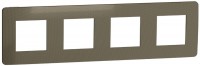 Photos - Socket / Switch Plate Schneider New Unica Studio Metal NU280852 
