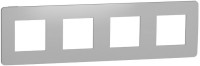 Photos - Socket / Switch Plate Schneider New Unica Studio Metal NU280856 