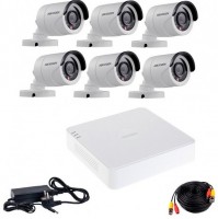 Photos - Surveillance DVR Kit Hikvision Turbo HD-6W KIT 