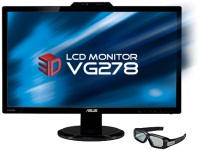 Photos - Monitor Asus VG278H 27 "  black