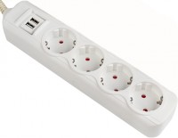 Photos - Surge Protector / Extension Lead EKF UBA16-2USB-4-02i 