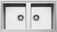 Kitchen Sink Smeg Mira LDR862-2 860x500