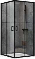 Photos - Shower Enclosure ABBER Schwarzer Diamant 79x79 angle