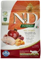Photos - Cat Food Farmina Pumpkin Adult Neutered Quail  300 g